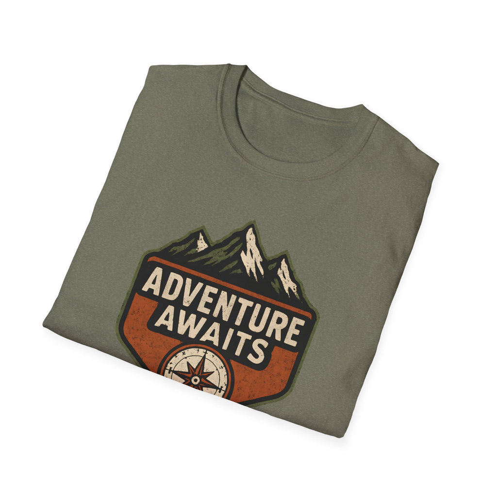Adventure Awaits Patch T-Shirt