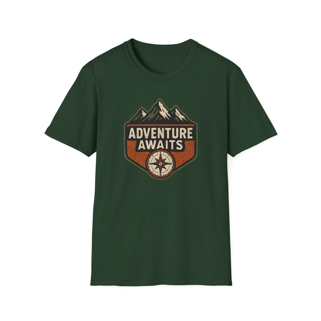 Adventure Awaits Patch T-Shirt